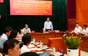 TPHCM tổ chức lấy ý kiến Dự thảo các Văn kiện trình Đại hội XIV rộng rãi qua báo chí, mạng xã hội và VNeID…