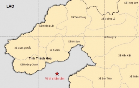 Hà Nội rung lắc lúc nửa đêm do động đất ở Lào