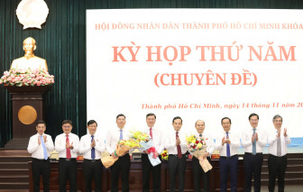 HĐND bầu bổ sung 3 Phó chủ tịch UBND TPHCM mới