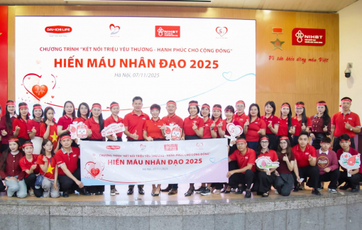 Dai-ichi Life Việt Nam tiếp tục triển khai chương trình Hiến máu nhân đạo 2025 tại Hà Nội