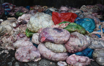 Phát hiện một cơ sở chế biến mỡ động vật trái phép nằm sâu trong nghĩa trang ở Đà Nẵng