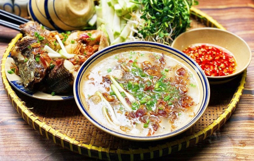 Khó quên cháo dừa quê vợ