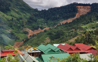 Cảnh báo lũ quét, sạt lở đất, sụt lún nhiều khu vực ở Đà Nẵng