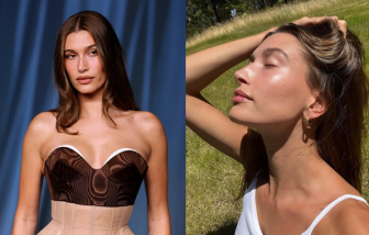 Hailey Bieber tiết lộ bí quyết giữ da căng bóng không cần botox