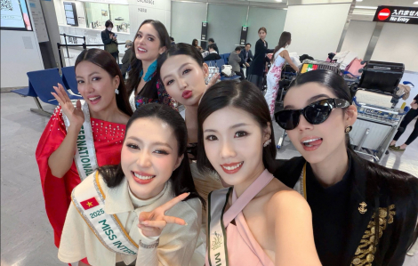 Đại diện Việt Nam gây ấn tượng tại Miss International 2025