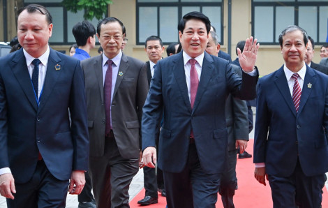 Chủ tịch nước Lương Cường dự lễ kỷ niệm ngày Nhà giáo Việt Nam