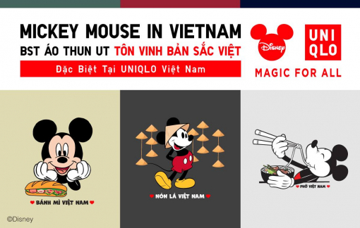 Tuần lễ cảm ơn của UNIQLO trở lại với bộ sưu tập UT Mickey Mouse in Vietnam mới