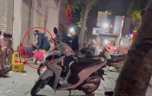 Bắt 4 người đánh nhau trên đường Quang Trung do mâu thuẫn từ việc mua hột vịt lộn