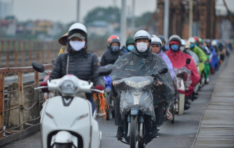 Không khí lạnh mạnh tràn về, miền Bắc rét dưới 5 độ C