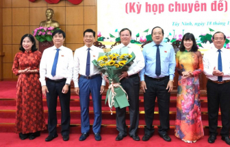 Ông Lê Văn Hẳn được bầu giữ chức Chủ tịch UBND tỉnh Tây Ninh