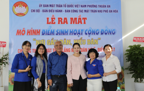 Phường Thuận An đón đoàn cựu cán bộ Đoàn: Gợi mở nhiều “lời giải” cho mô hình chính quyền địa phương 2 cấp