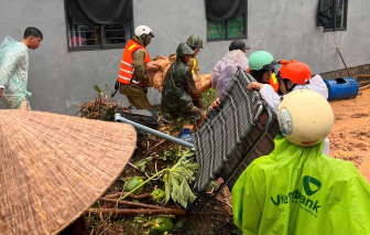 Sạt lở lúi, một người phụ nữ ở Đắk Lắk tử vong