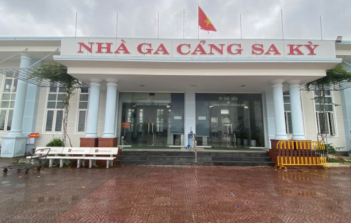 Quảng Ngãi: Tuyến vận tải Sa Kỳ - Lý Sơn tạm dừng hoạt động dài ngày do biển động mạnh