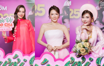 Dàn sao Việt khoe sắc ngày công chiếu phim 'Cưới vợ cho cha'