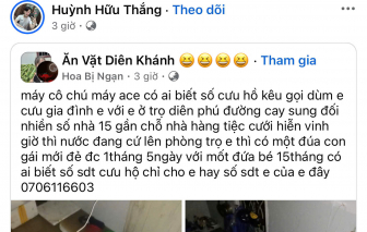 Lũ lụt lịch sử ở Khánh Hòa: Một đêm trắng ngắt và những lời cầu cứu trong đêm