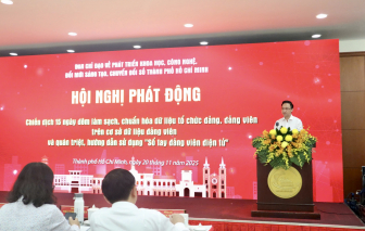 TPHCM phát động chiến dịch 15 ngày đêm làm sạch dữ liệu đảng viên