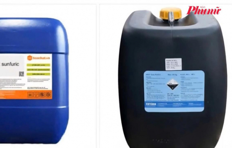 100 can a-xít sunfuric bị lũ cuốn trôi ở Đắk Lắk, công an tỉnh khẩn cấp cảnh báo người dân