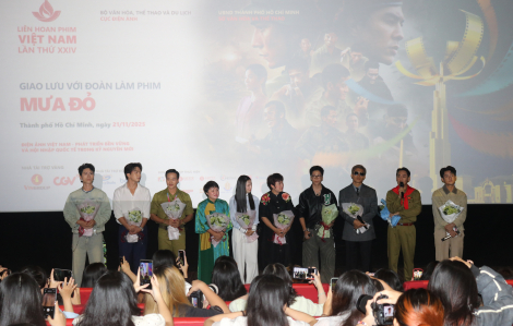 Mưa đỏ chính thức "khai màn" LHP Việt Nam lần thứ XXIV