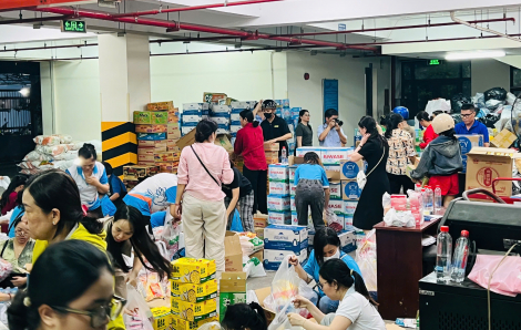 TPHCM kêu gọi ủng hộ đồng bào miền Trung bị ảnh hưởng bão lũ