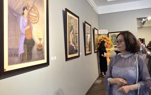 Sau Kiều, họa sĩ Ngọc Mai đưa Chinh phụ ngâm lên tranh lụa