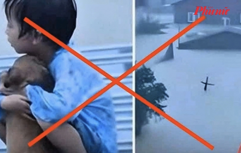 Miền Trung chống lũ thật, cư dân mạng lại khóc vì video giả đánh lừa cảm xúc