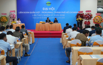 Ông Trần Mạnh Út giữ chức Chủ tịch Liên đoàn Quần vợt - Pickleball TPHCM