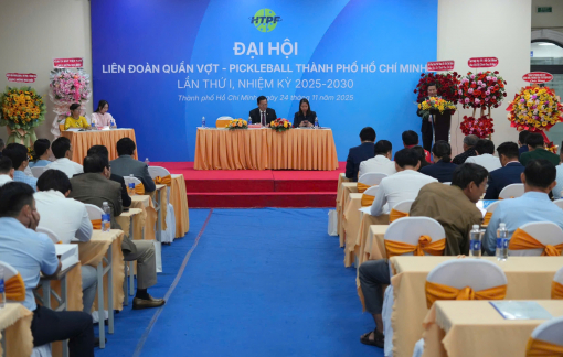 Ông Trần Mạnh Út giữ chức Chủ tịch Liên đoàn Quần vợt - Pickleball TPHCM
