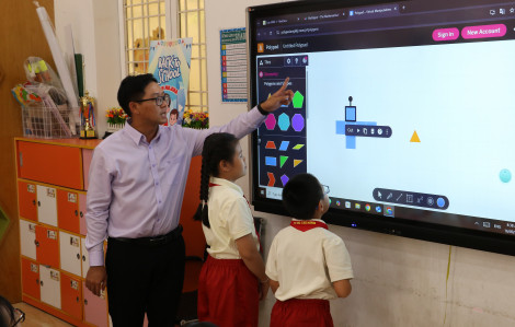 Sẽ thí điểm dạy AI ở các cấp học phổ thông