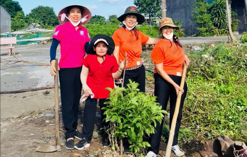 Người phụ nữ khuyết tật truyền năng lượng tích cực cho phong trào hội