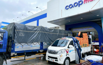 Saigon Co.op tung gói trợ giá, bán hàng không lợi nhuận phục vụ người dân vùng bão lũ