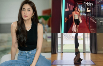 Sao Việt khỏe đẹp: Tăng Thanh Hà giữ dáng nhờ gym, chạy bộ và yoga