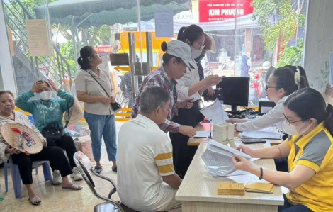 Chi trả gộp 3 tháng lương hưu cho bà con ở Đắk Lắk, Gia Lai, Khánh Hòa và Lâm Đồng