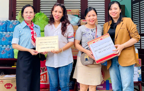 Cùng góp những quyển sách giúp trò vùng lũ trở lại trường