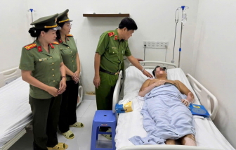 Cán bộ PCCC TPHCM bị thương khi hỗ trợ khắc phục hậu quả lũ lụt ở Đắk Lắk