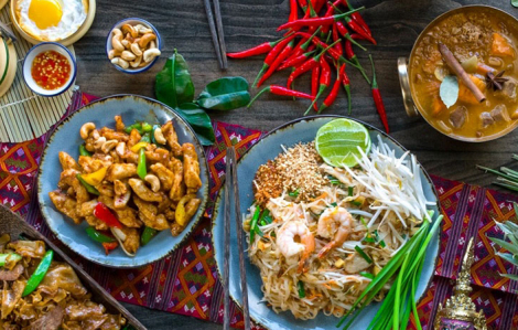 Hương vị từ đường phố đến hoàng gia trong ẩm thực Thái Lan