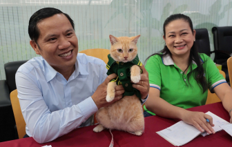 Khi loài vật cùng trao đi sẻ chia...