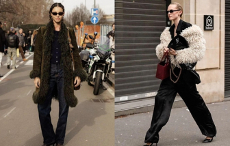 Xu hướng áo khoác lông bùng nổ mùa đông năm nay