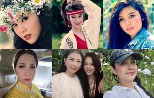 Nhan sắc ngày ấy - bây giờ của bộ 3 Diễm Hương, Việt Trinh, Mộng Vân