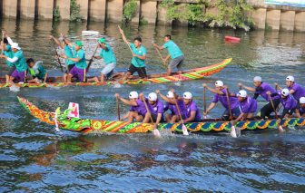 Sôi động Lễ hội đua ghe ngo cúp Xuân Hòa mở rộng năm 2025 tại TPHCM