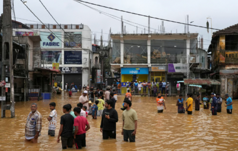 Lũ kinh hoàng ở Sri Lanka, hơn 300 người chết và mất tích