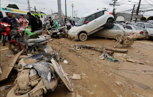 Ít nhất 500 người thiệt mạng do lũ lụt và lở đất ở Đông Nam Á