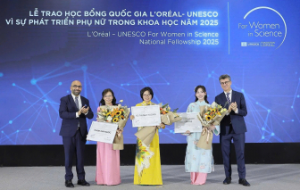 3 nhà khoa học nữ Việt Nam nhận học bổng L'Oréal - UNESCO 2025
