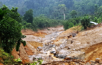 Khai thác khoáng sản phải tính tới thiên tai, lũ lụt