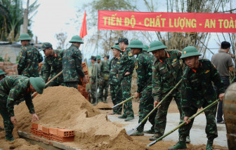 Khởi công xây mới 684 căn nhà cho người dân bị thiệt hại do bão lũ