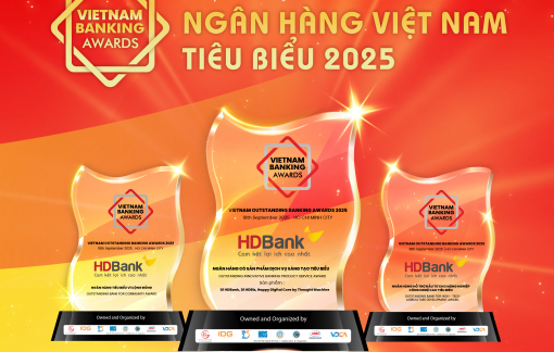 HDBank nhận 3 giải thưởng lớn tại Diễn đàn Ngân hàng Bán lẻ Việt Nam 2025