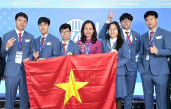 6 học sinh Việt Nam giành huy chương Olympic khoa học trẻ thế giới
