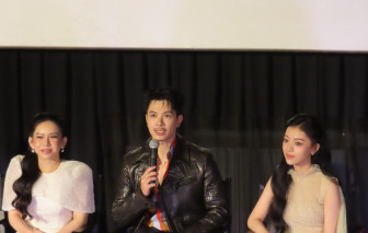 Anh Tú Atus, Lương Thế Thành cùng nhắc đến vợ trong buổi ra mắt phim 'Hoàng tử quỷ'