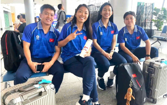 Đội tuyển bóng đá nữ Việt Nam lên đường dự SEA Games 33