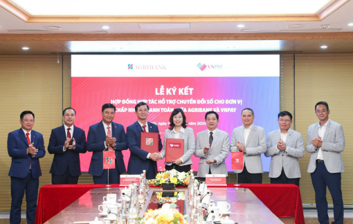 Agribank và VNPAY ký kết hợp tác triển khai gói giải pháp chuyển đổi số cho hộ kinh doanh