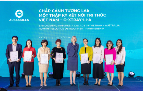 Hàng ngàn cán bộ, giảng viên được nâng cao năng lực từ chương trình Aus4Skill